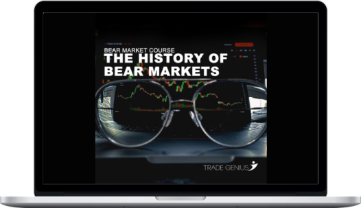 a laptop with the words market history on it