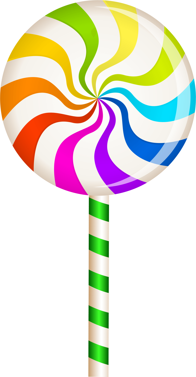 a colorful lobok on a white background