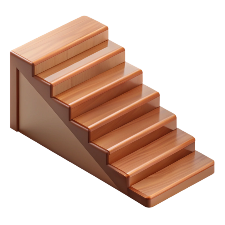 an image of a wooden stair