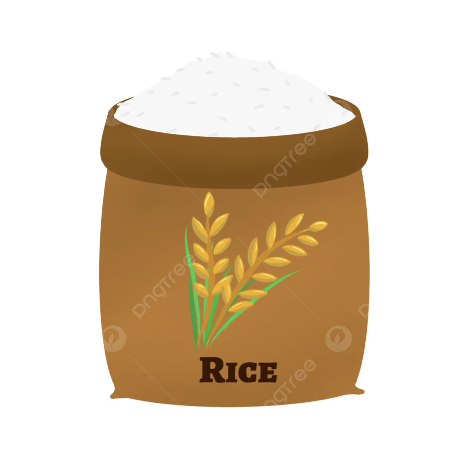 rice in a bag
