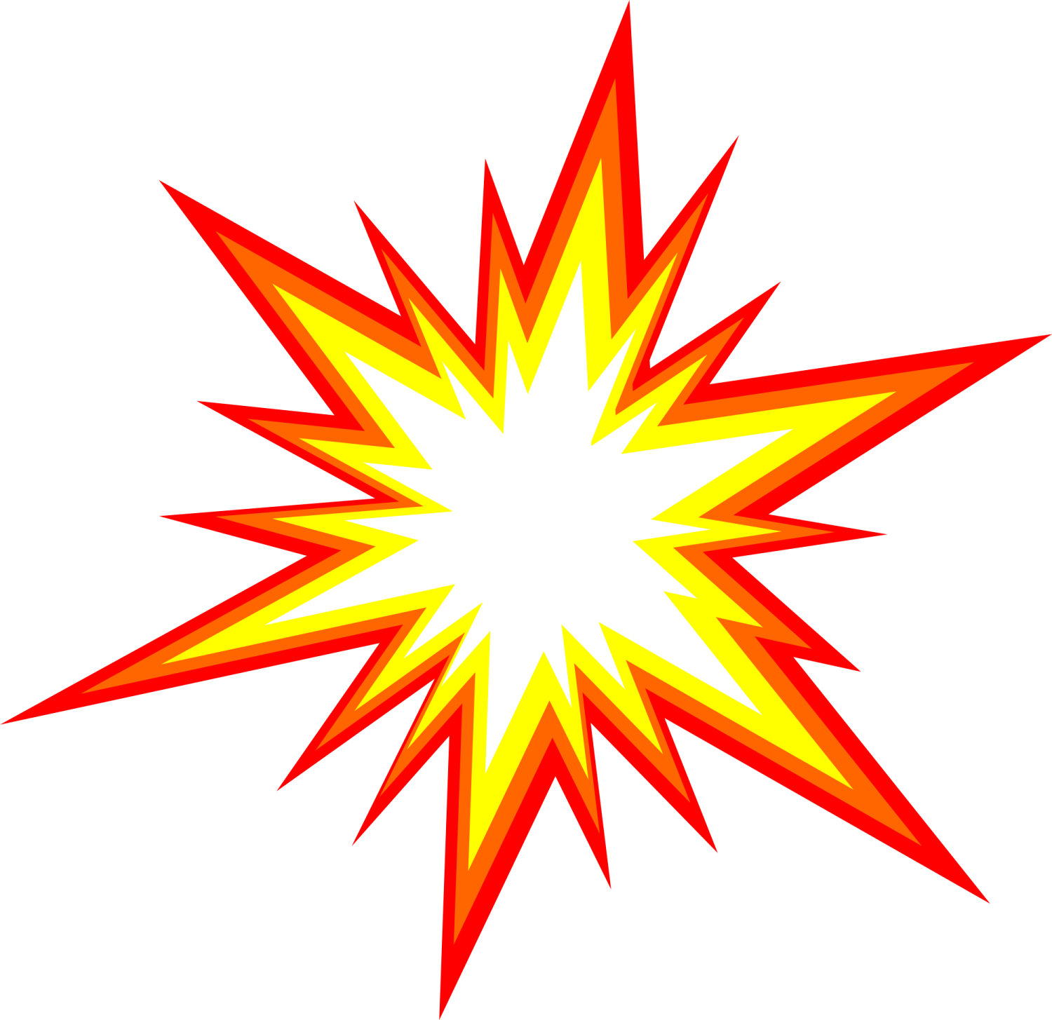 a yellow star with red and yellow stripes