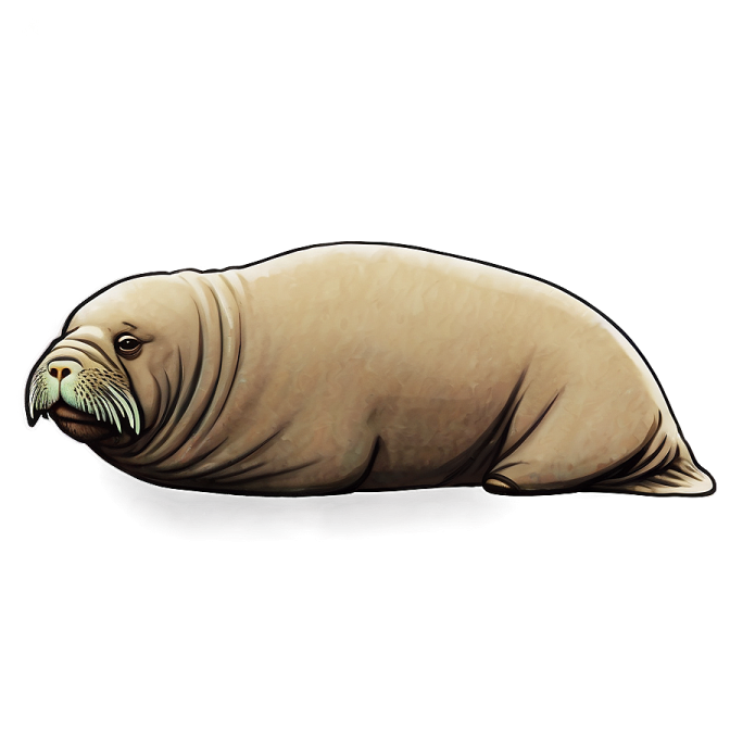 a seal with its mouth open sitting on the ground