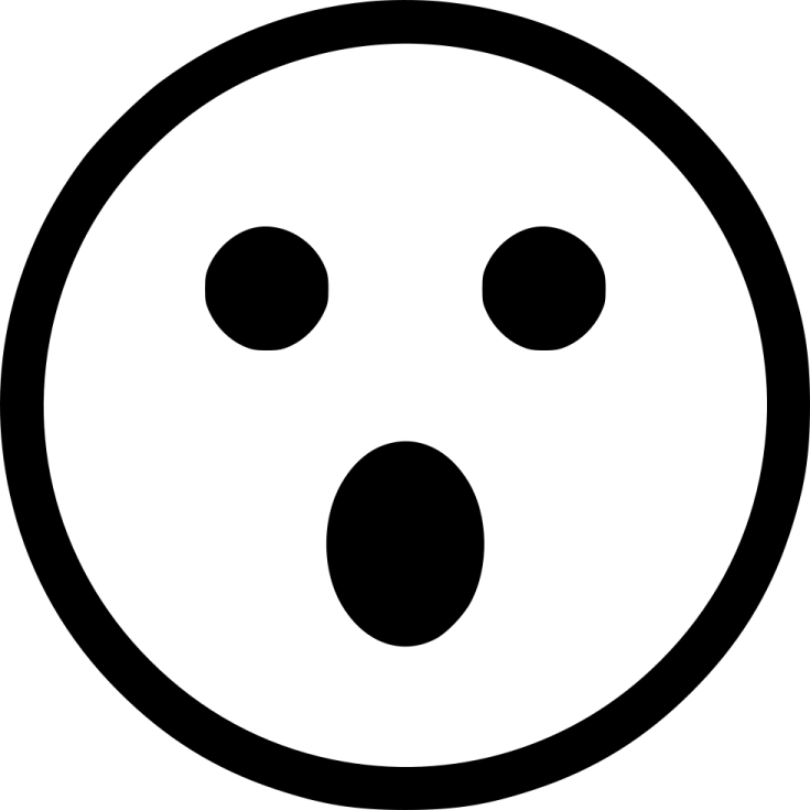 a black and white image of a smiley face