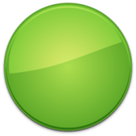an image of a green button