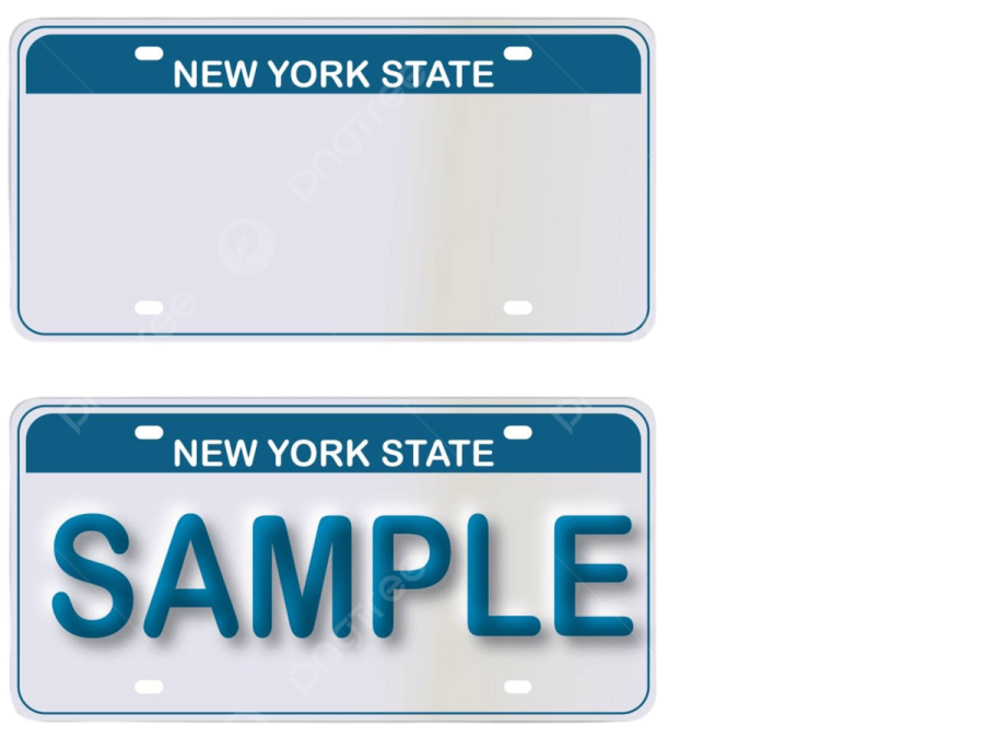new york license plates