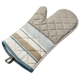 a pair of oven mits on a white background