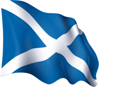 the flag of scotland