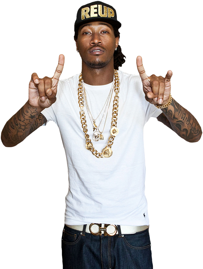 a man wearing a white t - shirt