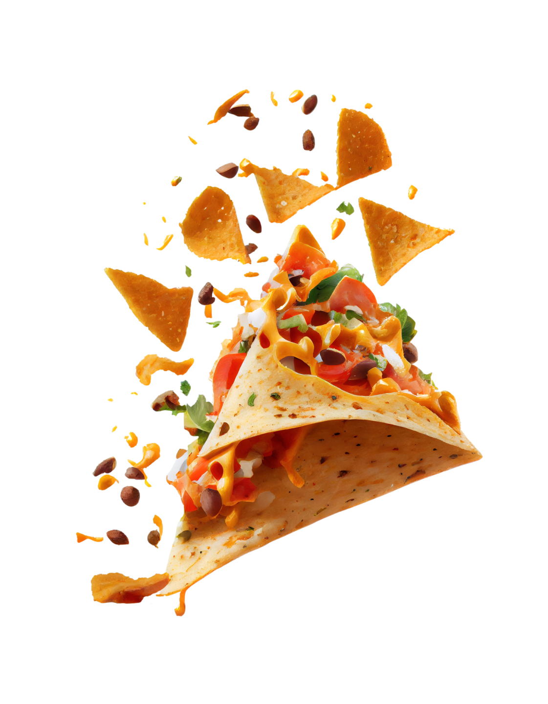 a toro filled with lots of toppings