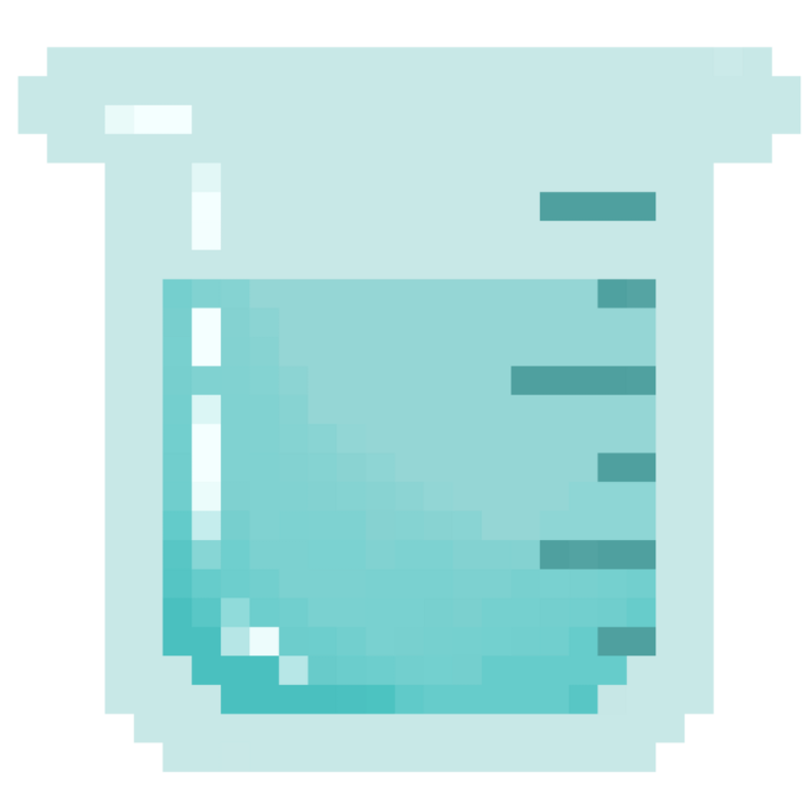 a glass of water with a white background