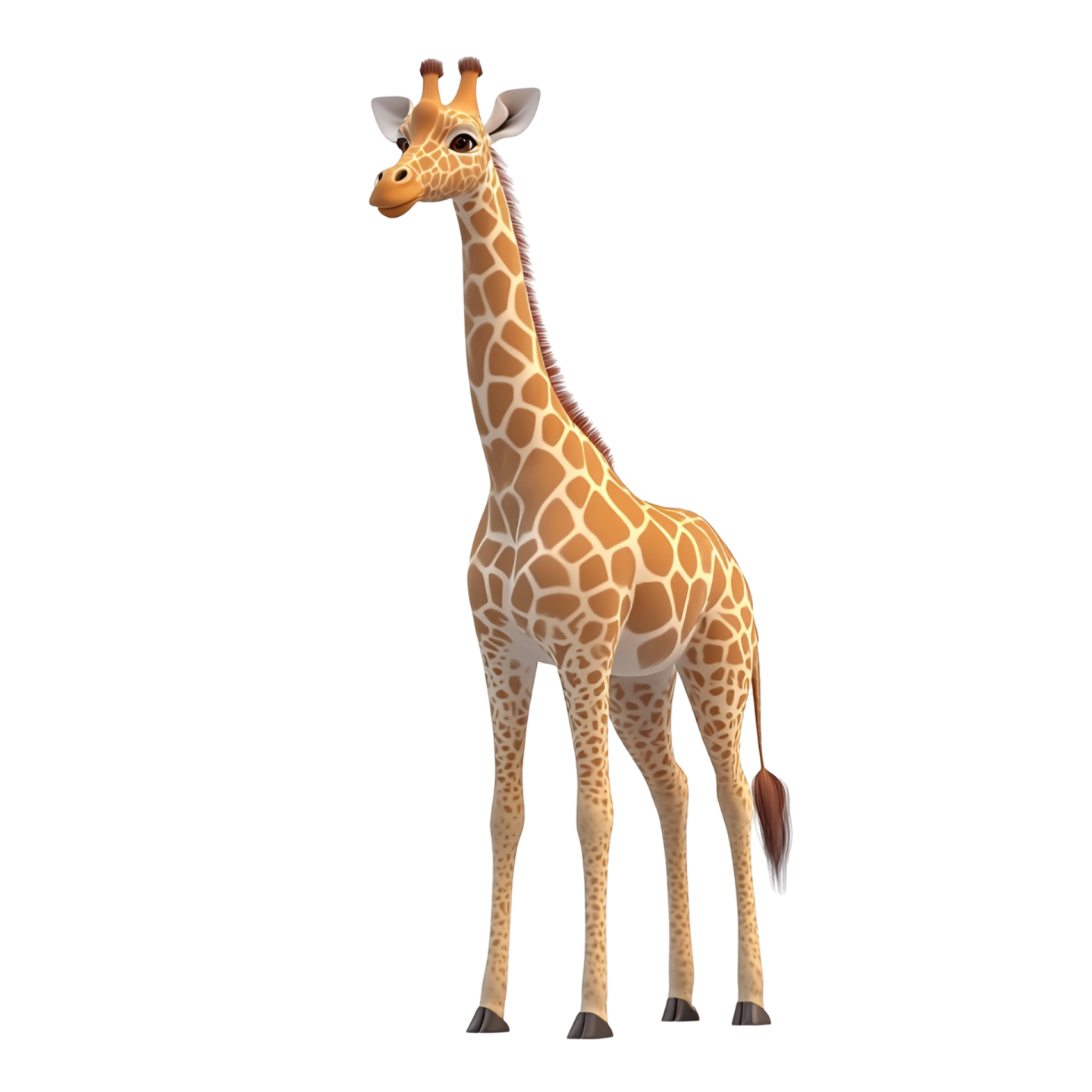 a gi is standing on a white surface