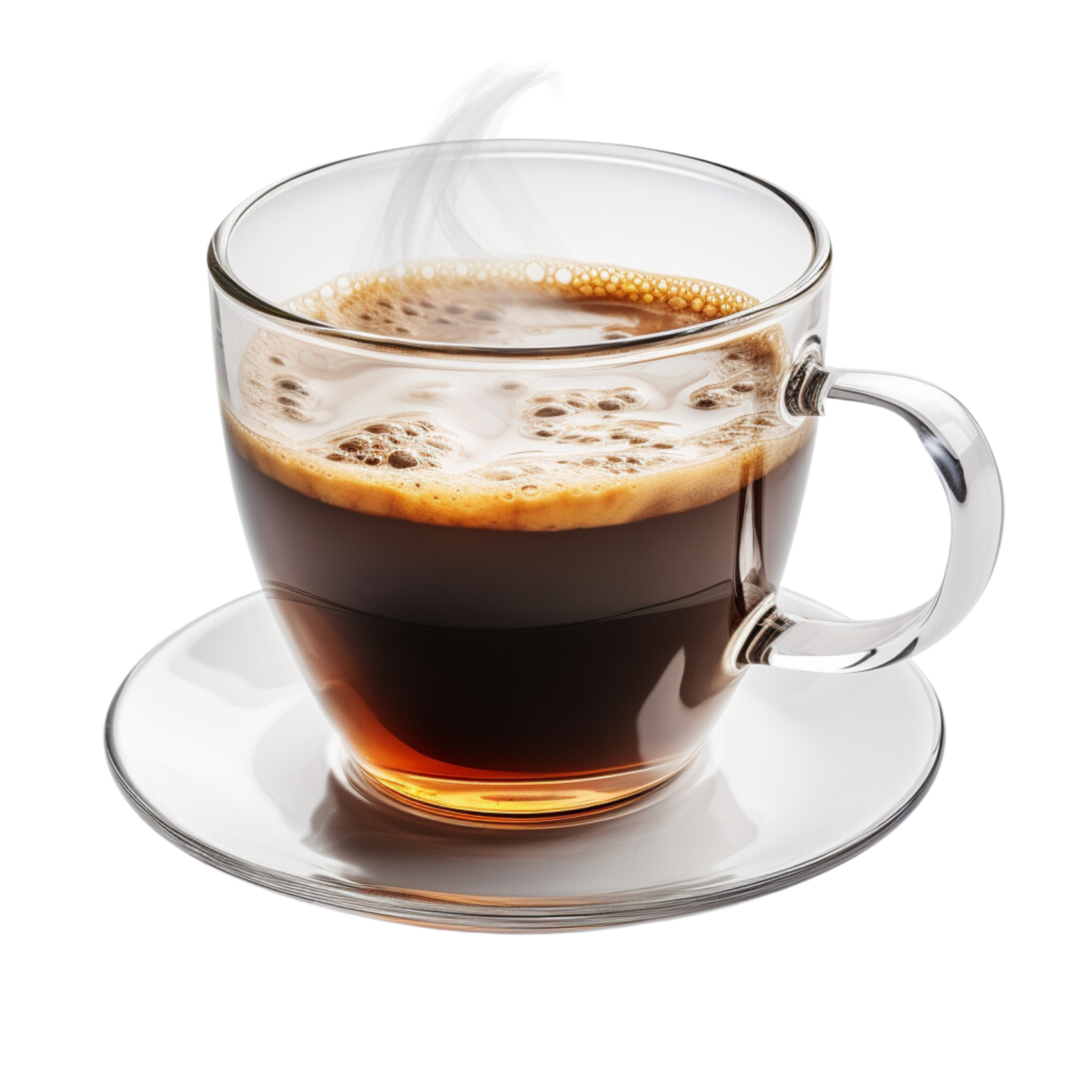 a cup of coffee on a saucer