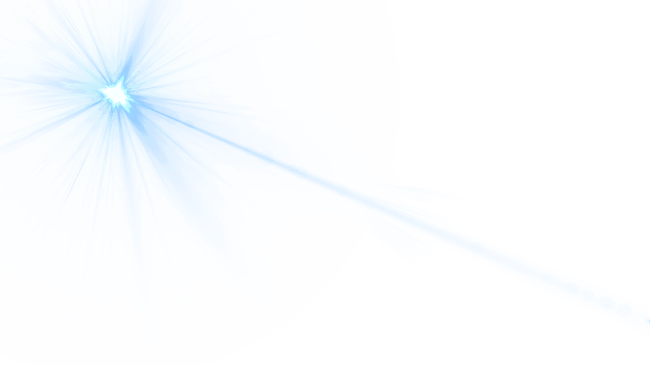 a white background with blue rays