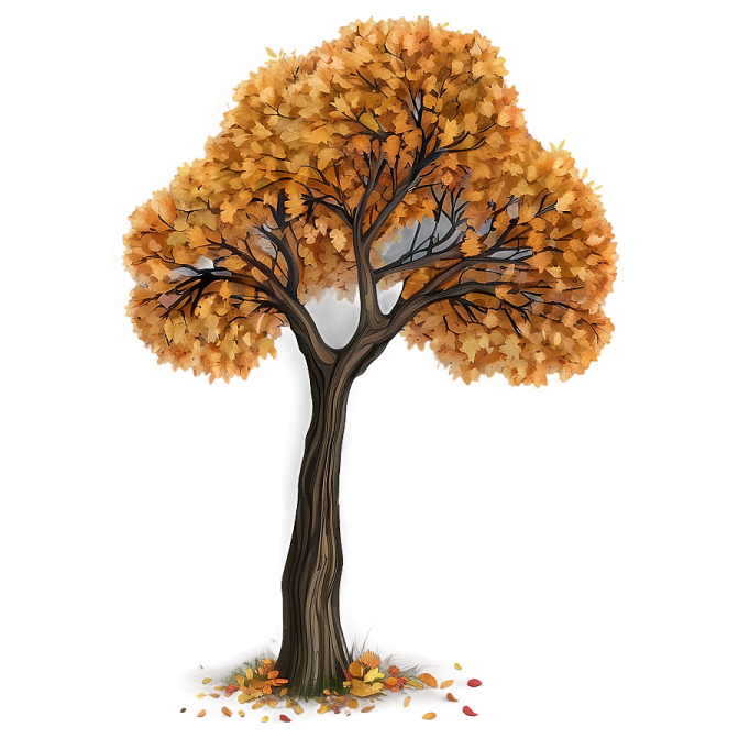 a tree with leaves on it