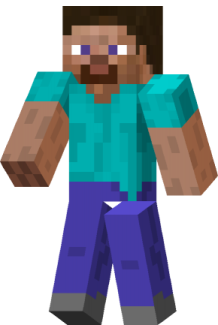 an image of a minecraft character