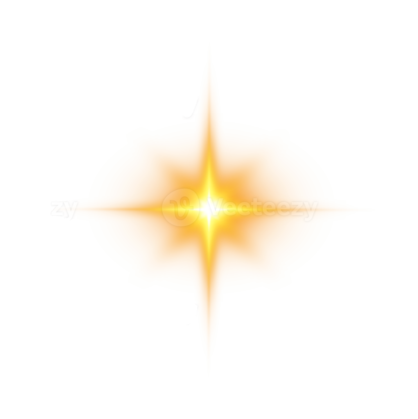 a bright yellow star on a white background