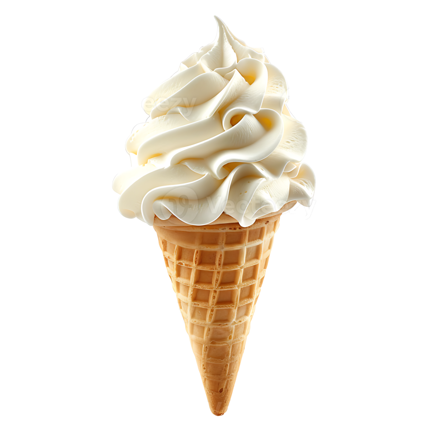 an ice cream cone