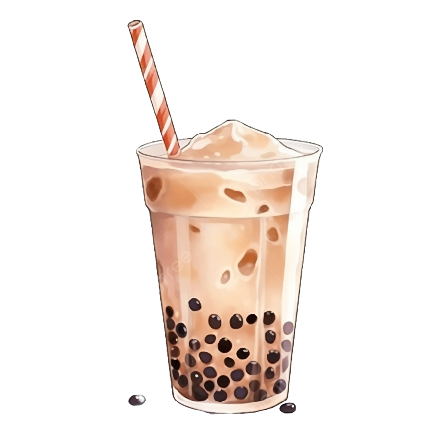 a glass filled with milk and chocolate