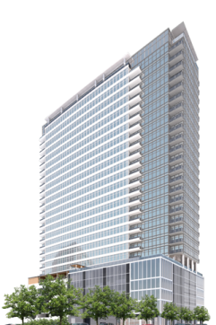 a rendering of the proposed office building