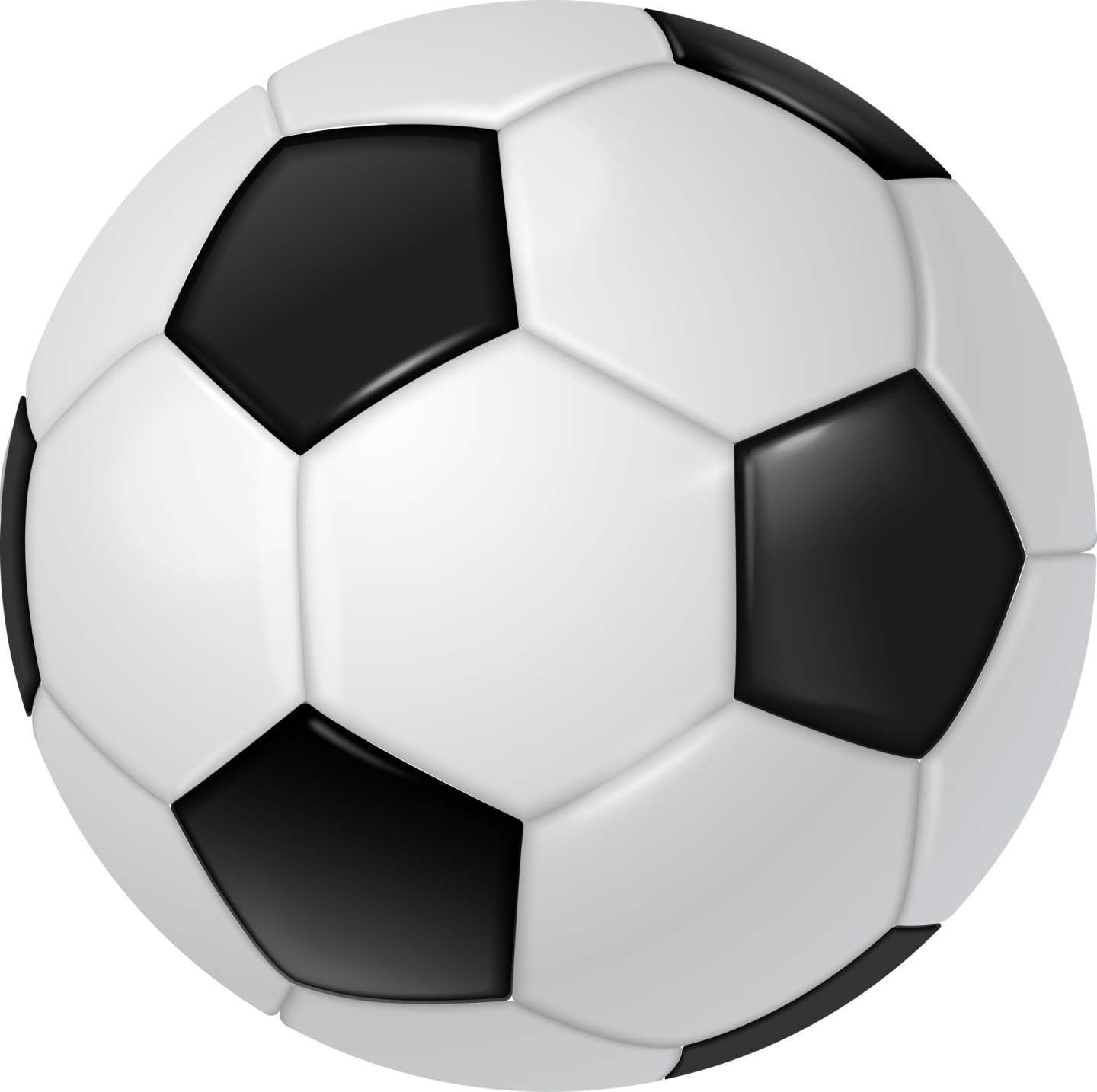 a soccer ball on a white background