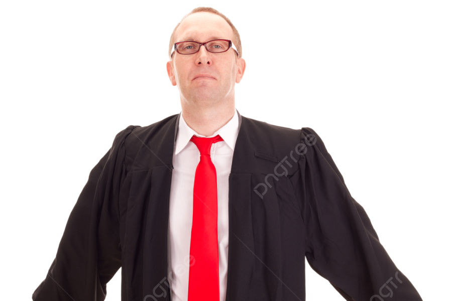 a man in a suit and tie with his hands on his hips