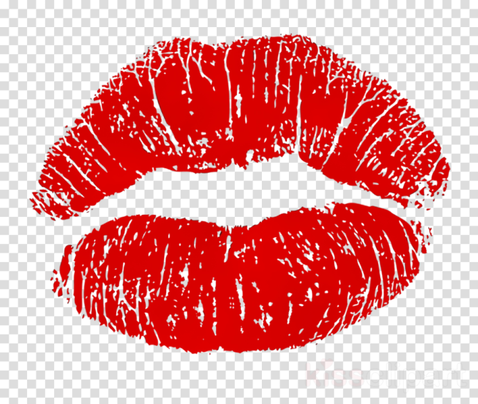 a red lipstick on a transparent background