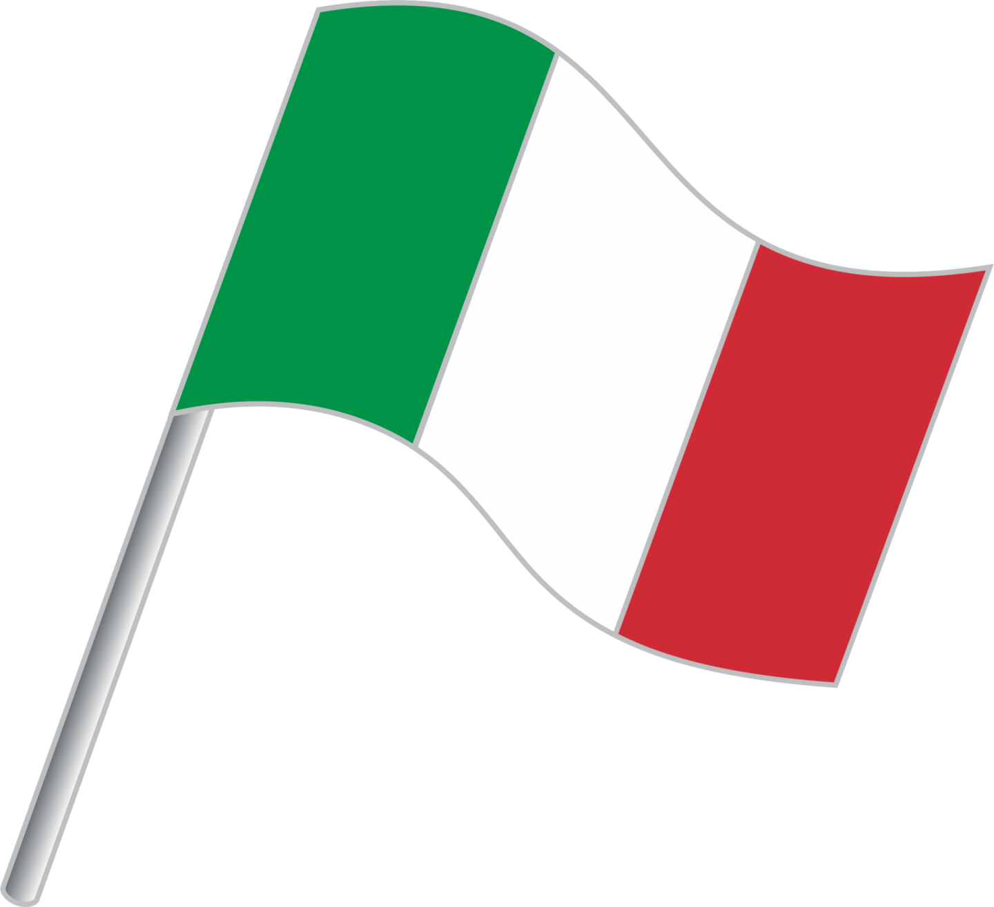the flag of italy