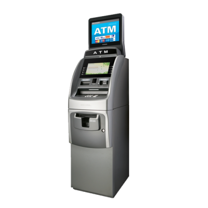 the atm machine is shown in this image