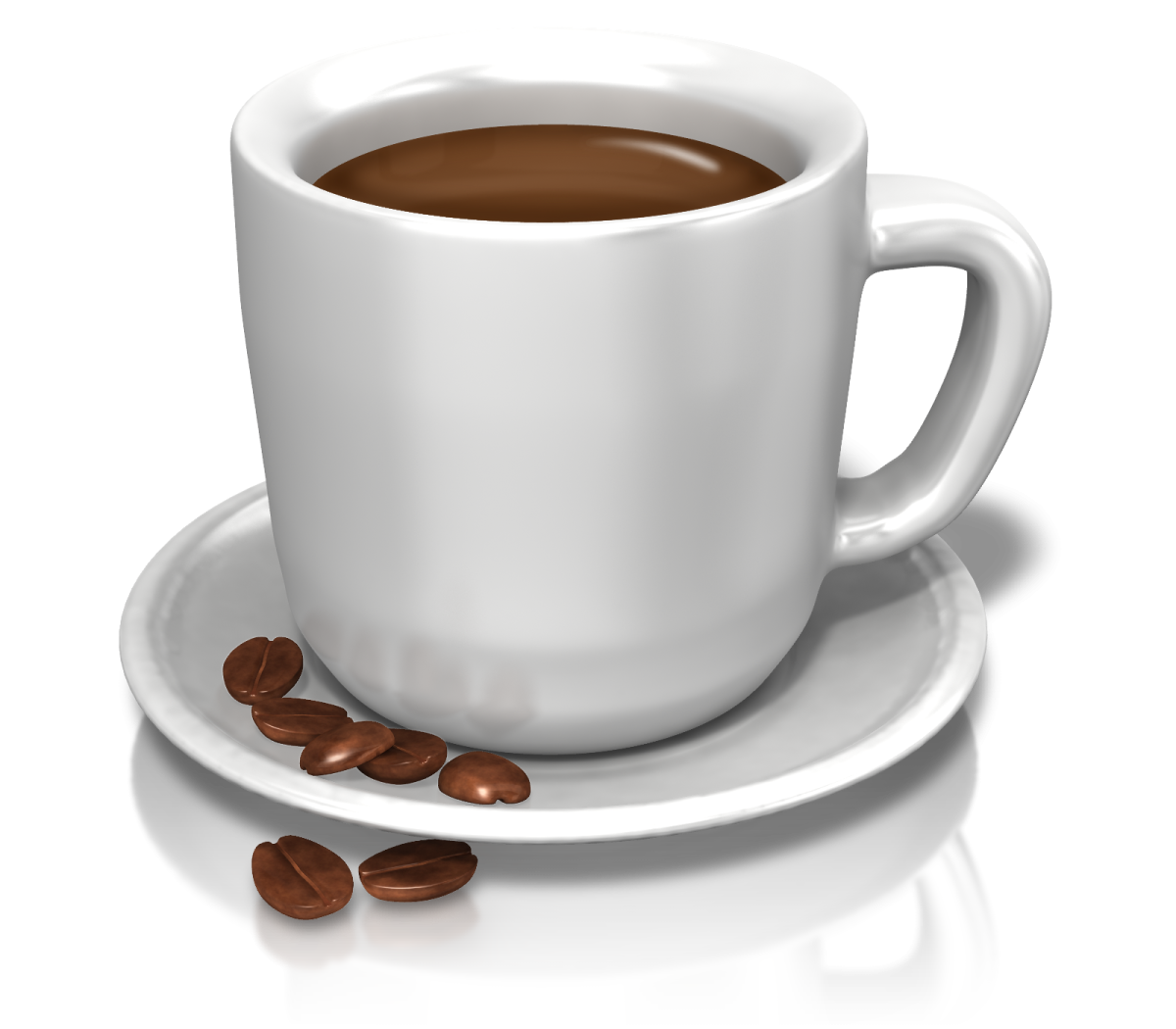 a cup of coffee on a saucer
