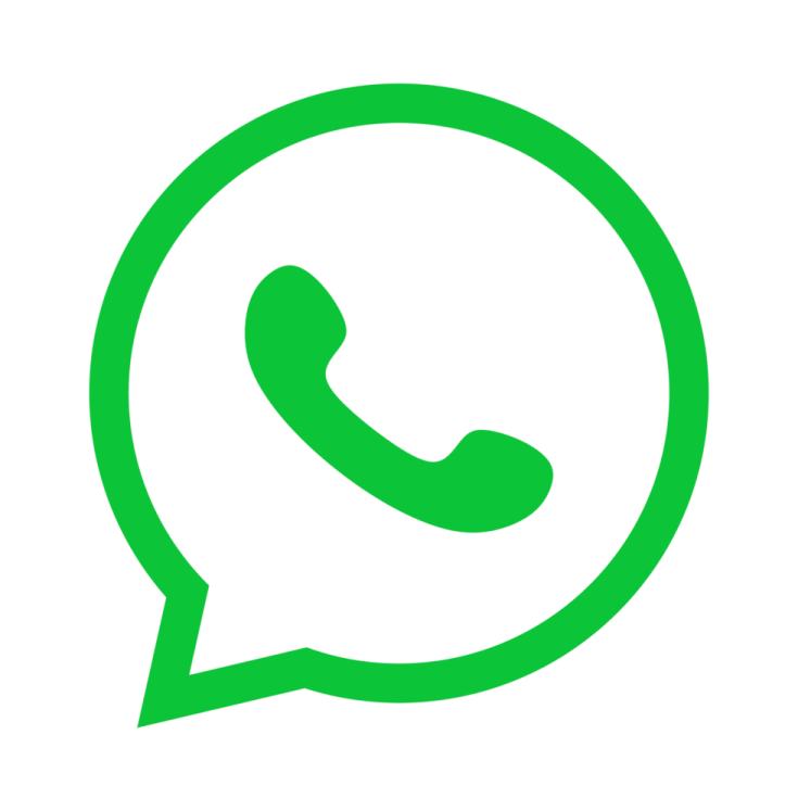 a green icon of a phone