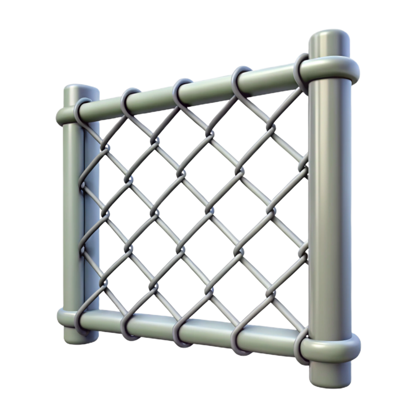 an image of a metal fence