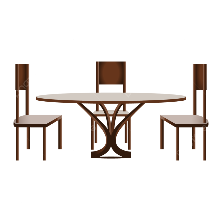 an image of a dining table and chairs