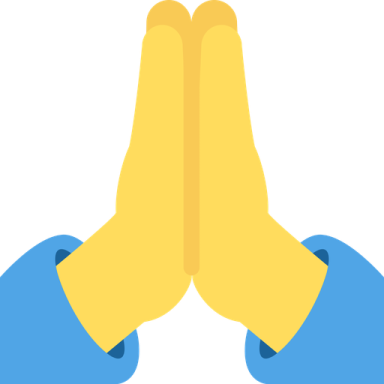 a pair of hands in the shape of a heart