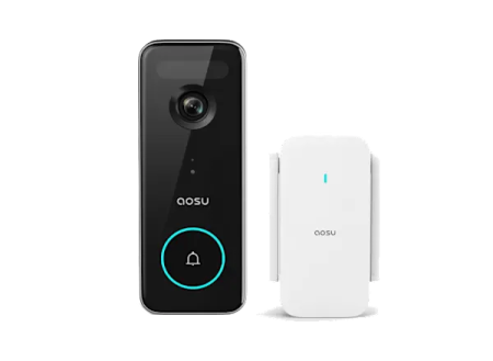 an image of the uos wireless video doorbell