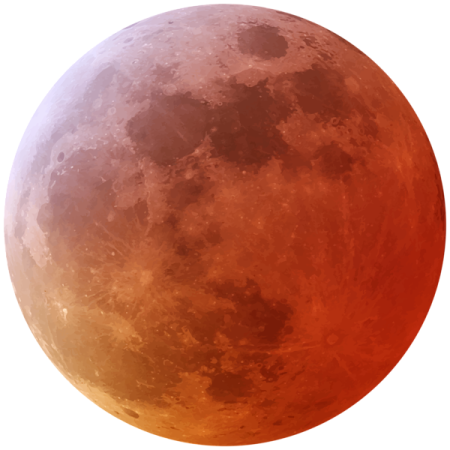 a full moon with a white background
