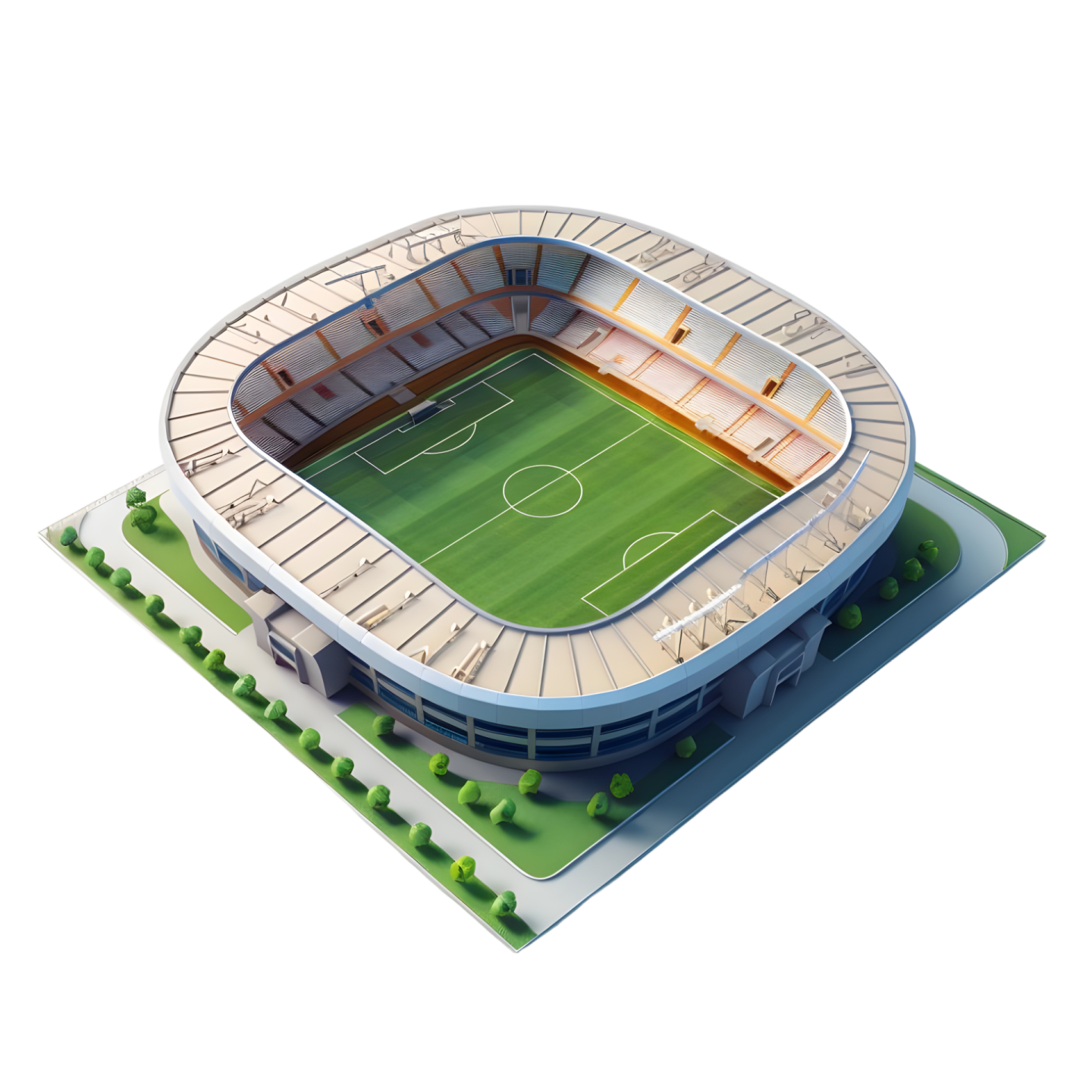 an image of a soccer stadium