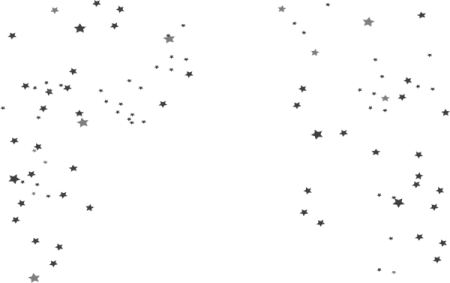 a black and white background with stars