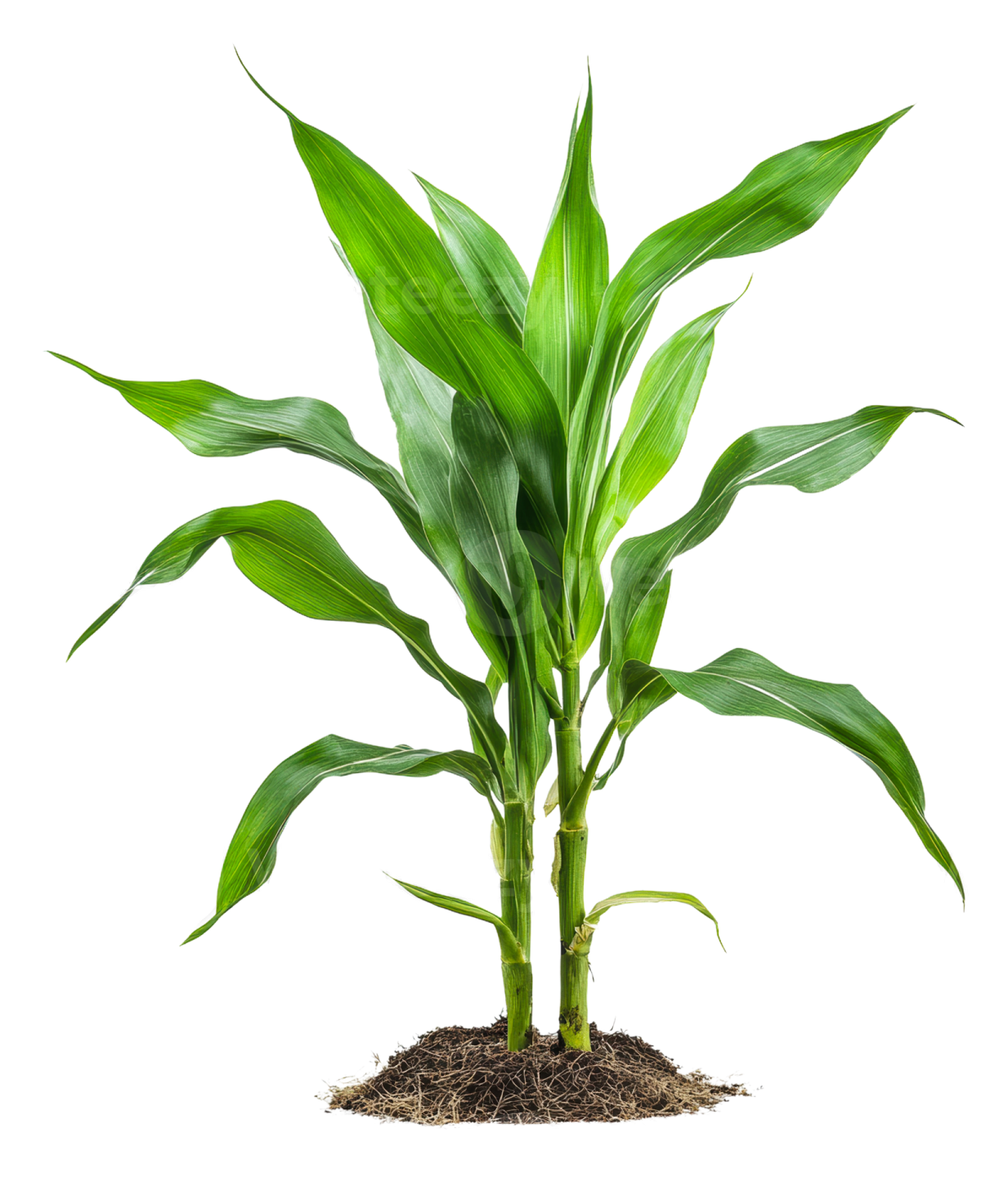 a plant with green leaves on it