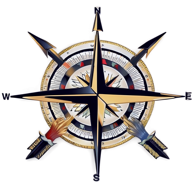an image of a compass on a white background