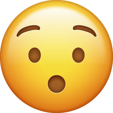 a yellow smiley face with two eyes