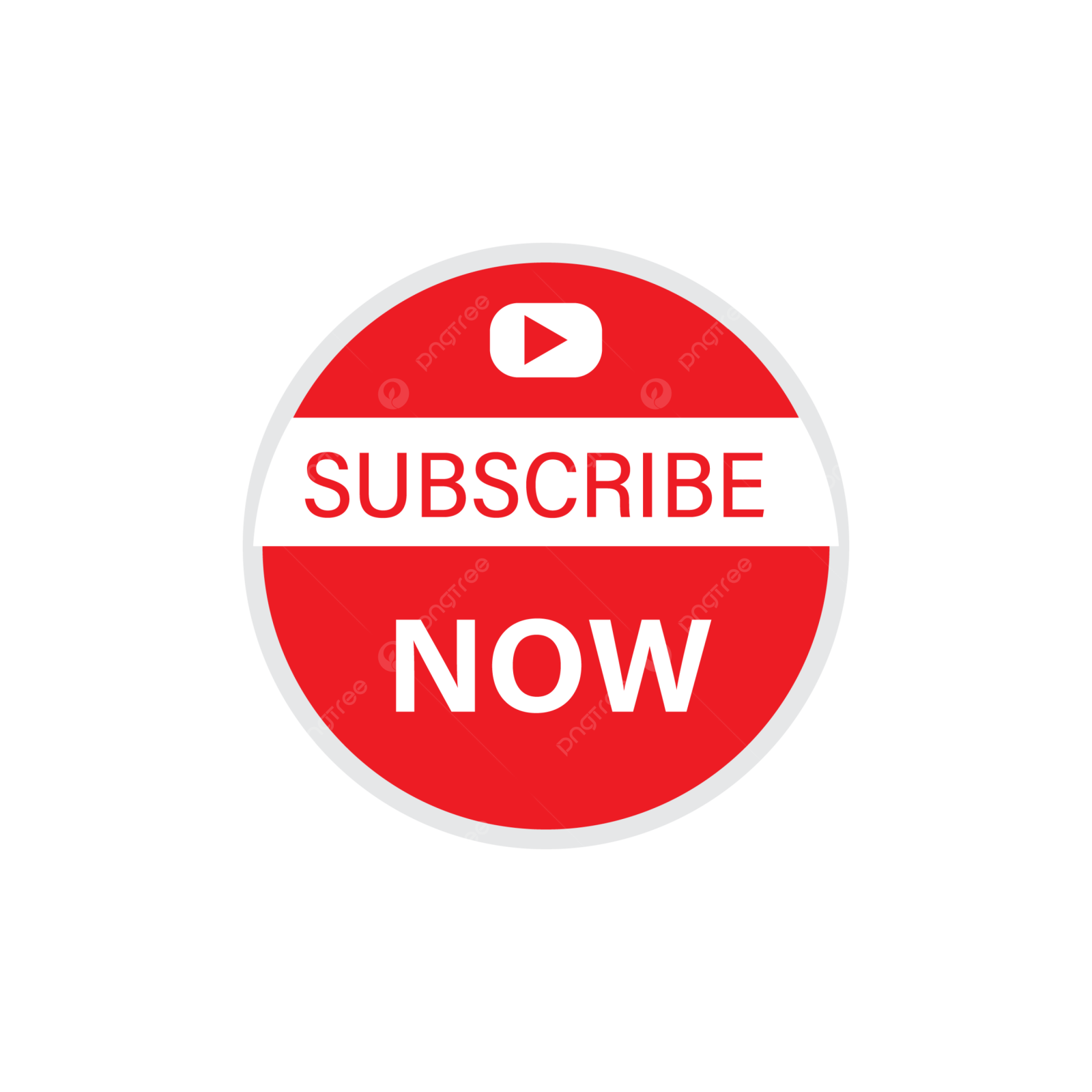a red circle with the words sub now on it