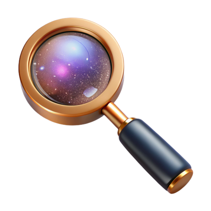 an image of a magni with stars in the background