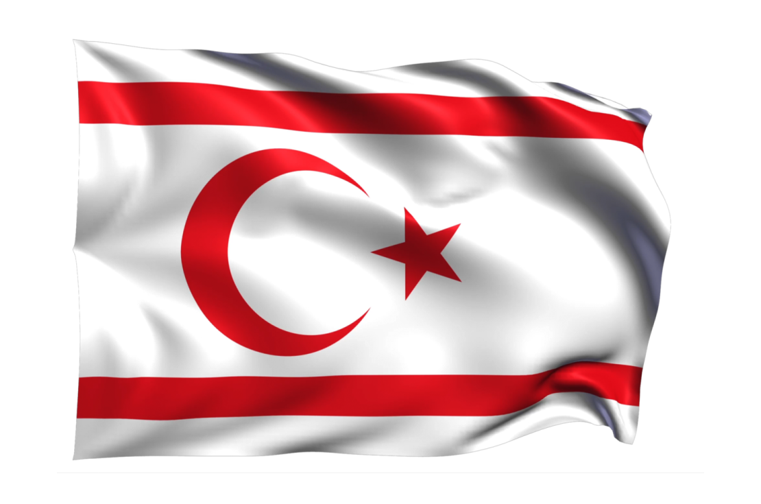 the flag of turkey on a white background