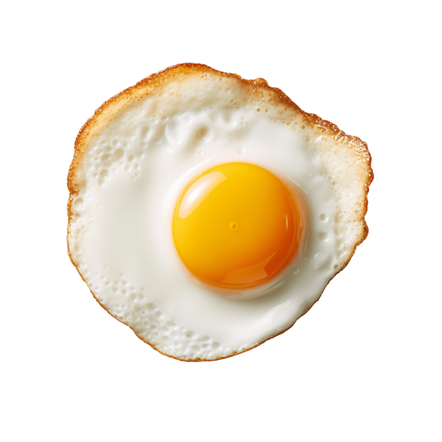 a fried egg on a piece of toasted bread