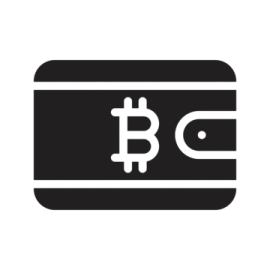 a black and white icon of a credit card