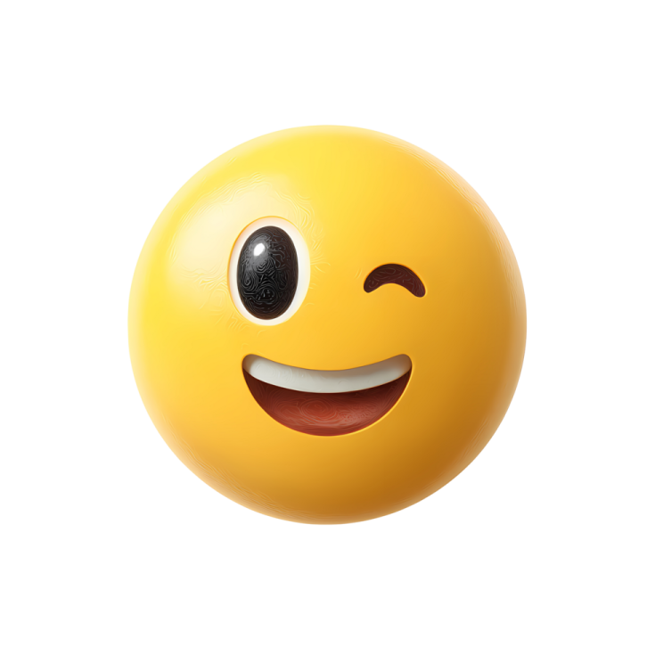 a yellow ball with a smiley face on it