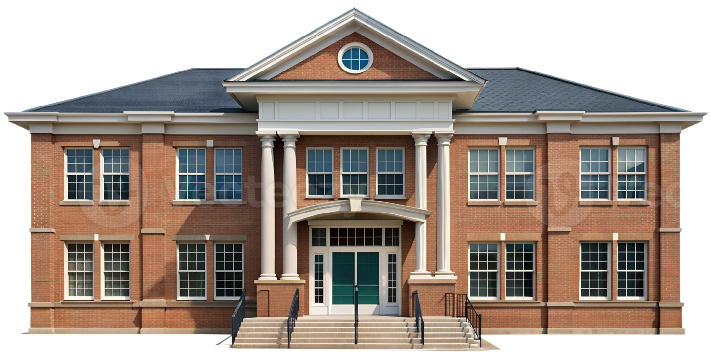 the building is made of brick