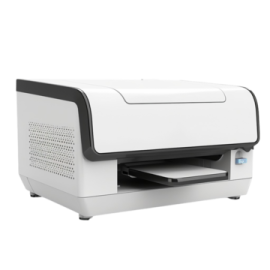 a printer with a white background
