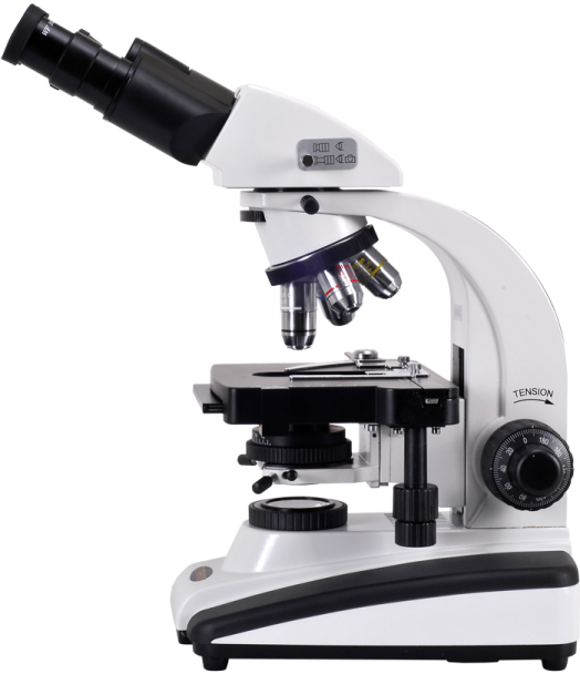 an image of a microscope on a white background