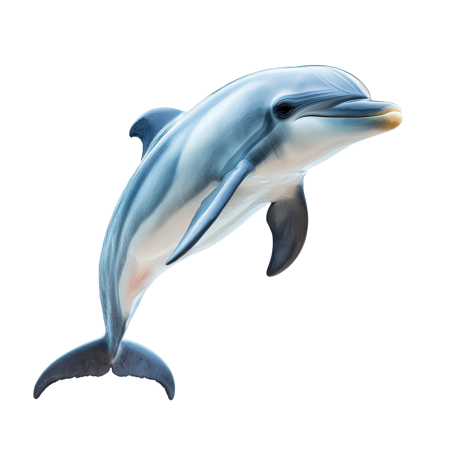 a dolphin jumping out of the water
